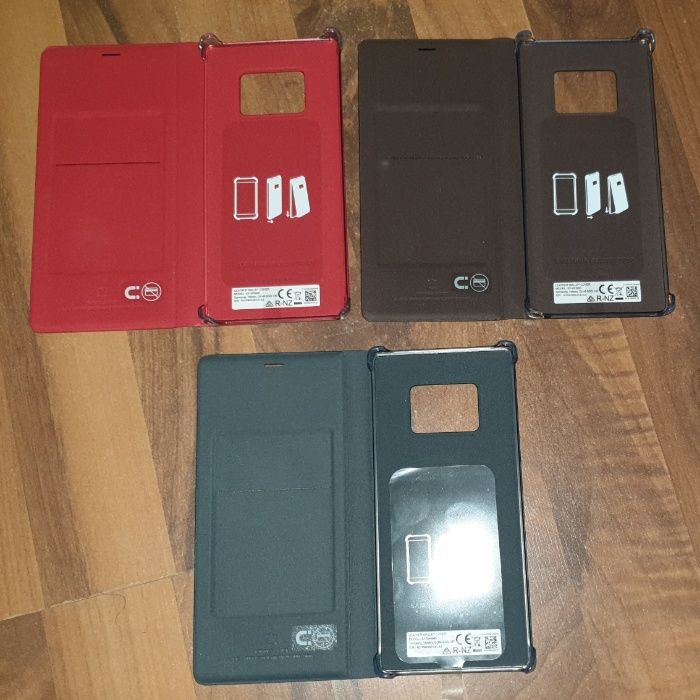 Husa smart activa originala Samsung Leather Wallet Cover Note 9 N960