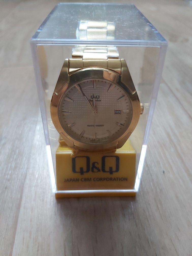 Фирменные мужские наручные  часы Q&Q superior