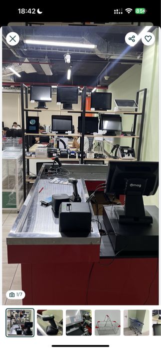 Умаг umag сенсорный моноблок сканер принтер денежный ящик