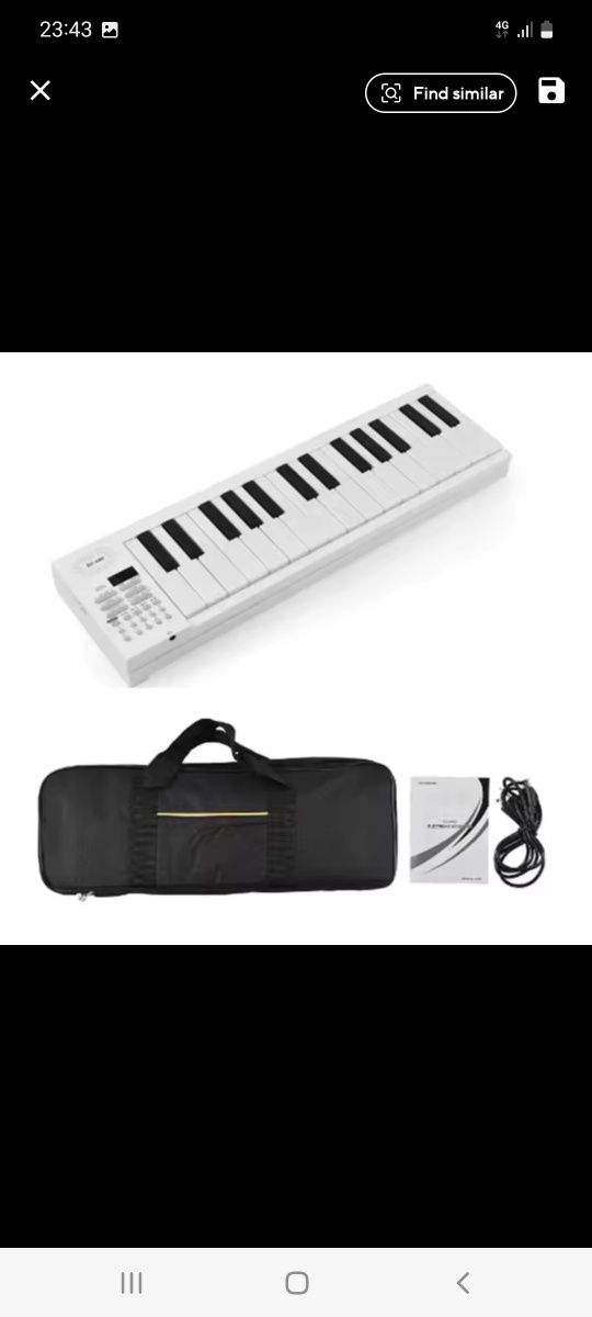 Vând orgă electronică(foldabilă)