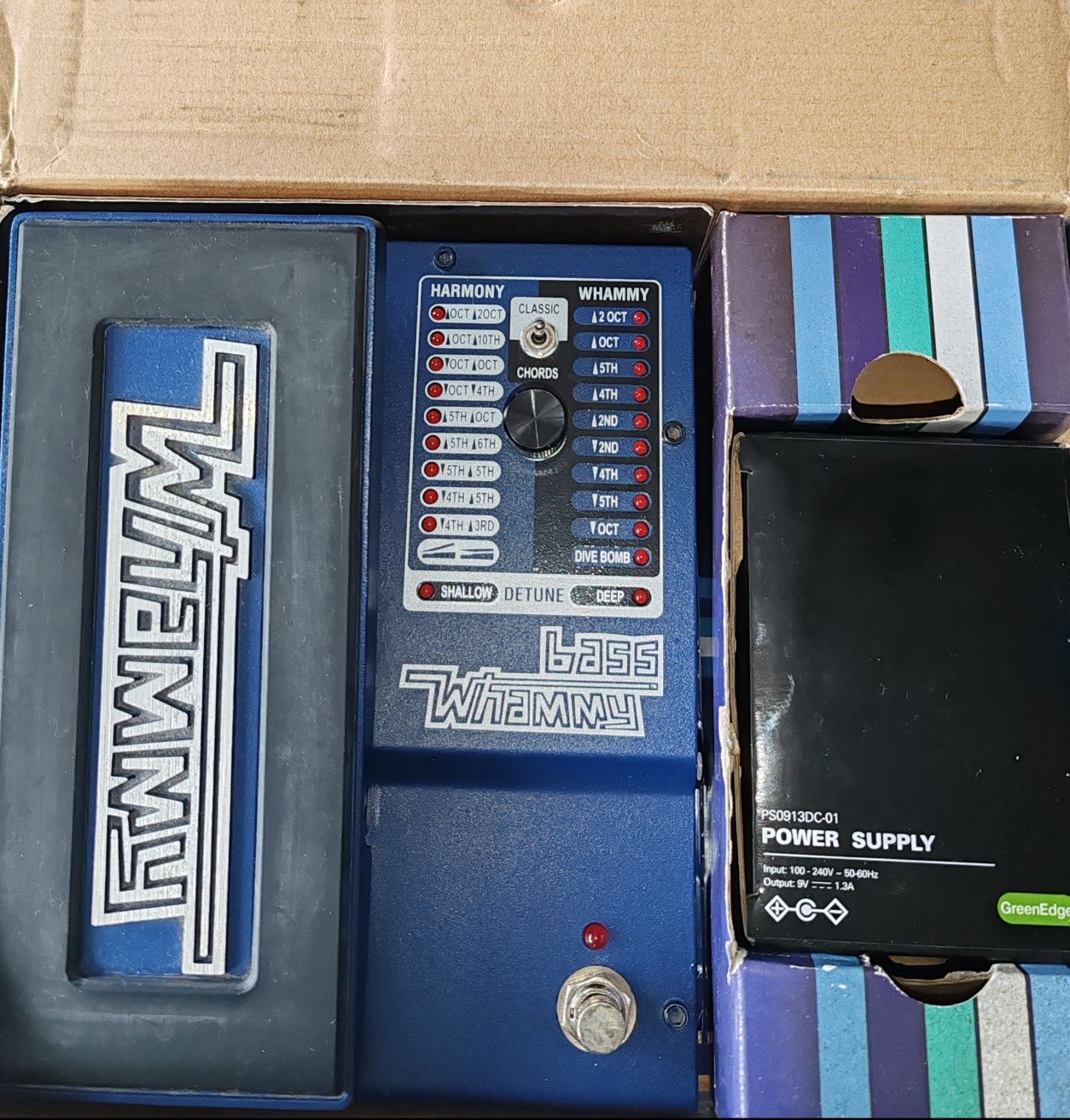 Pedală pentru chitară BASS, WHAMMY