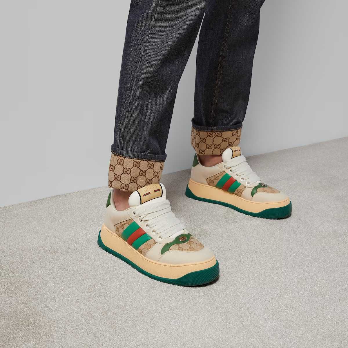 Мъжки маратонки обувки GUCCI модел 2025 кецове