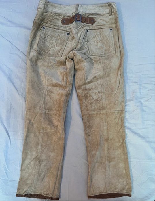 Pantaloni Stefanel suede