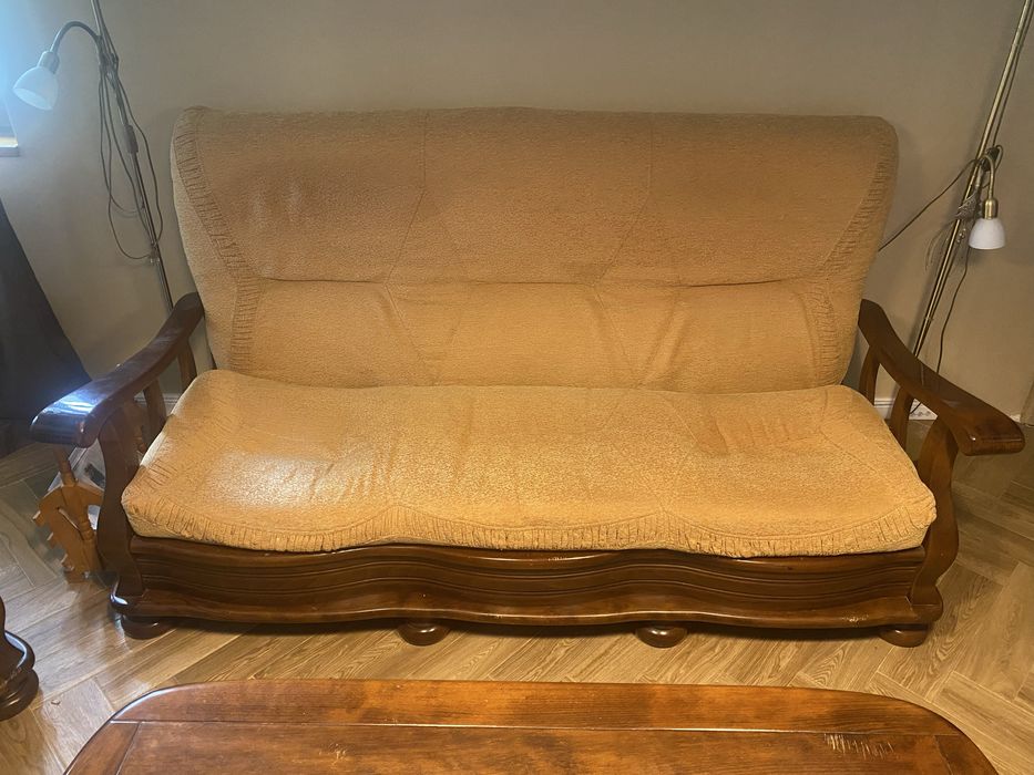 Mobilier living din lemn 3, 2, 1