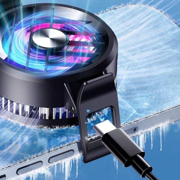 Кулер охладитель для телефона GT30 Ice Shark с металической пластиной
