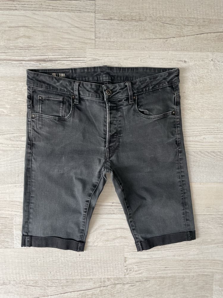 G-star Raw 3301 slim/ мъжки къси дънки W32