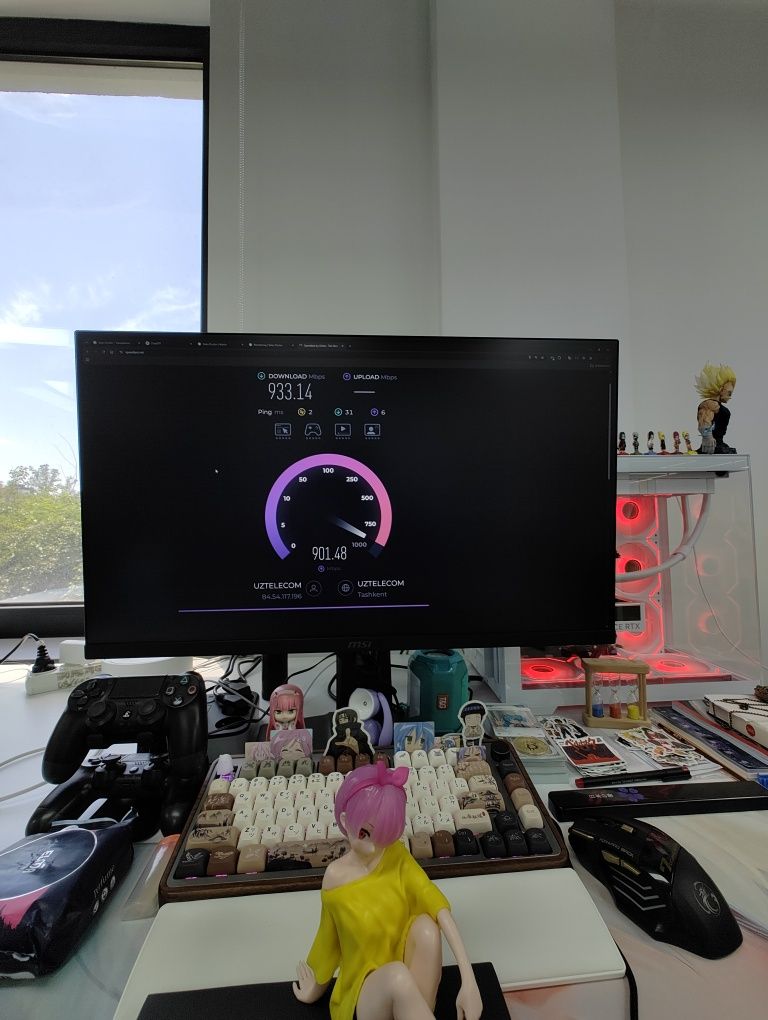 WHITE Gaming pc (Белый ИГРАВОЙ ПК)