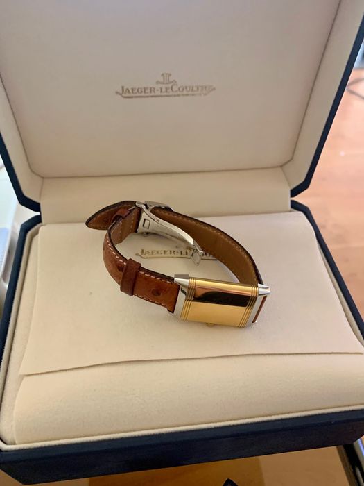 Ceas de lux JAEGER -LeCOULTRE  de damă din aur 18K. ORIGINAL.