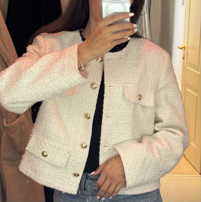Късо сако от букле H&M (Размер М)