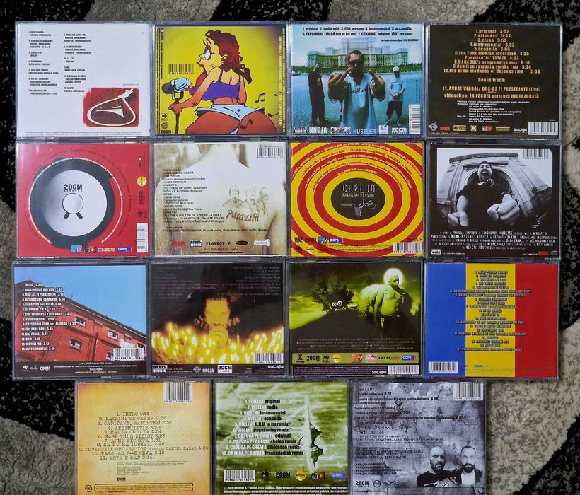 Cd-uri Trupa Parazitii 30 lei Cd