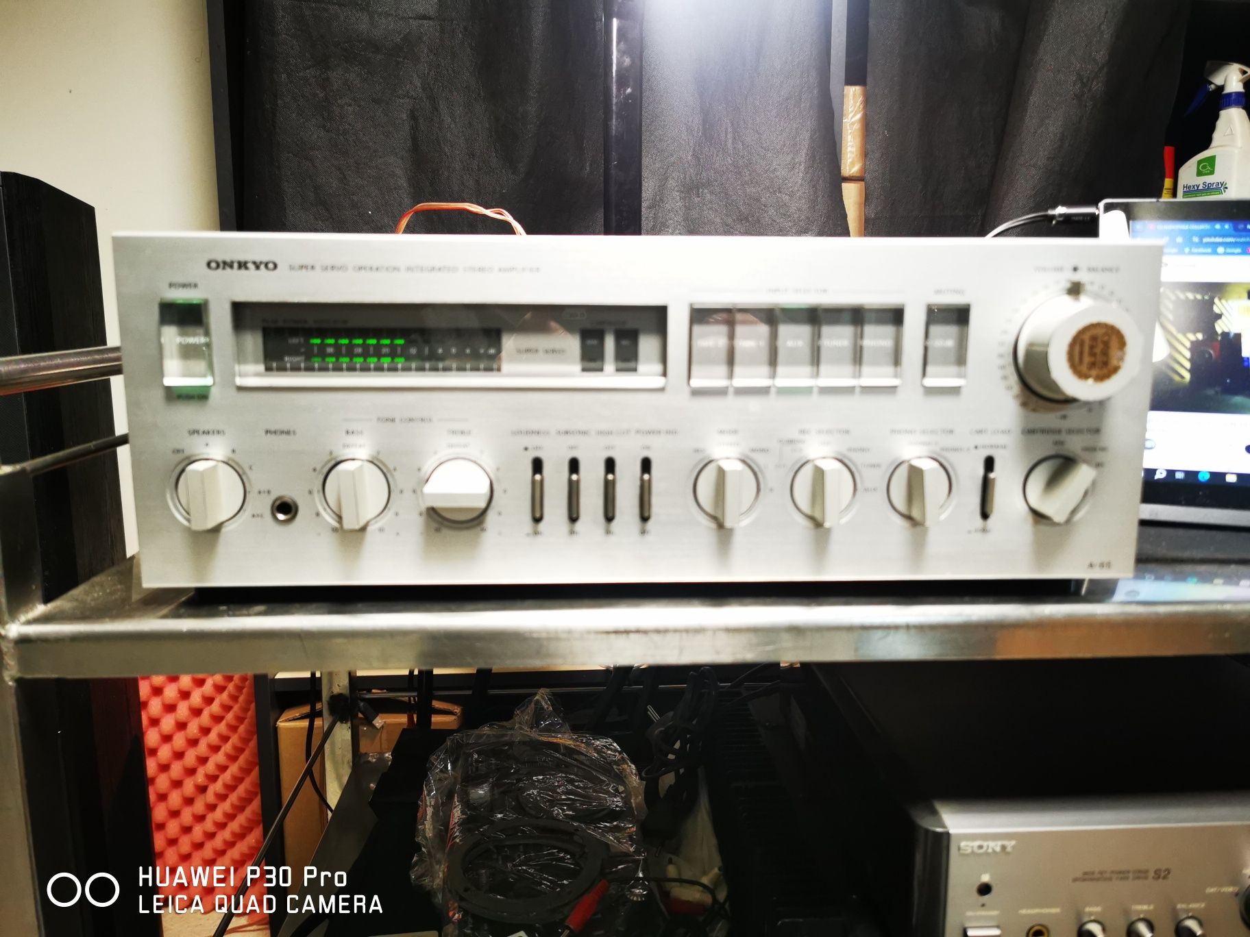 Amplificator stereo Onkyo A-65, Super Servo