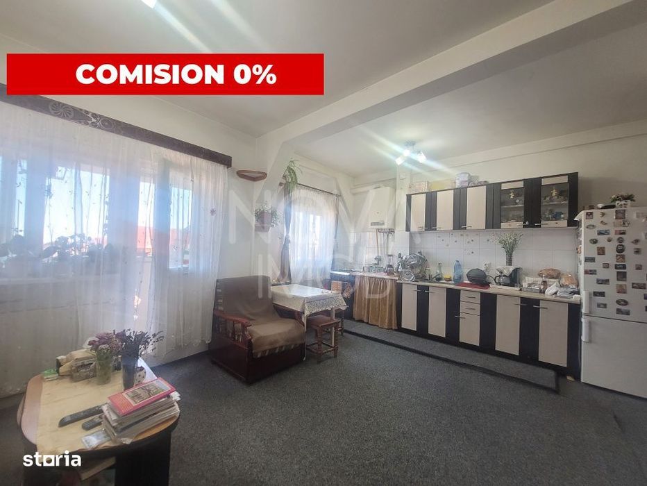 Apartament tip mansarda cu balcon, mobilat-utilat, Valea Aurie