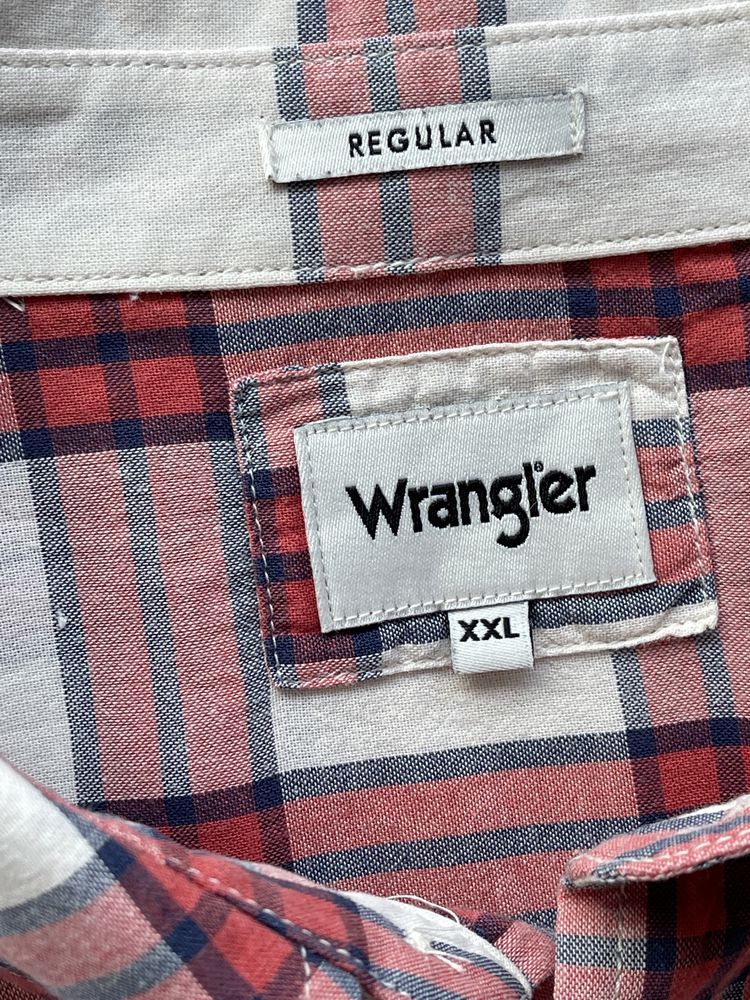 Camasa WRANGLER Carouri Maneca Lunga Barbati | Marime XXL