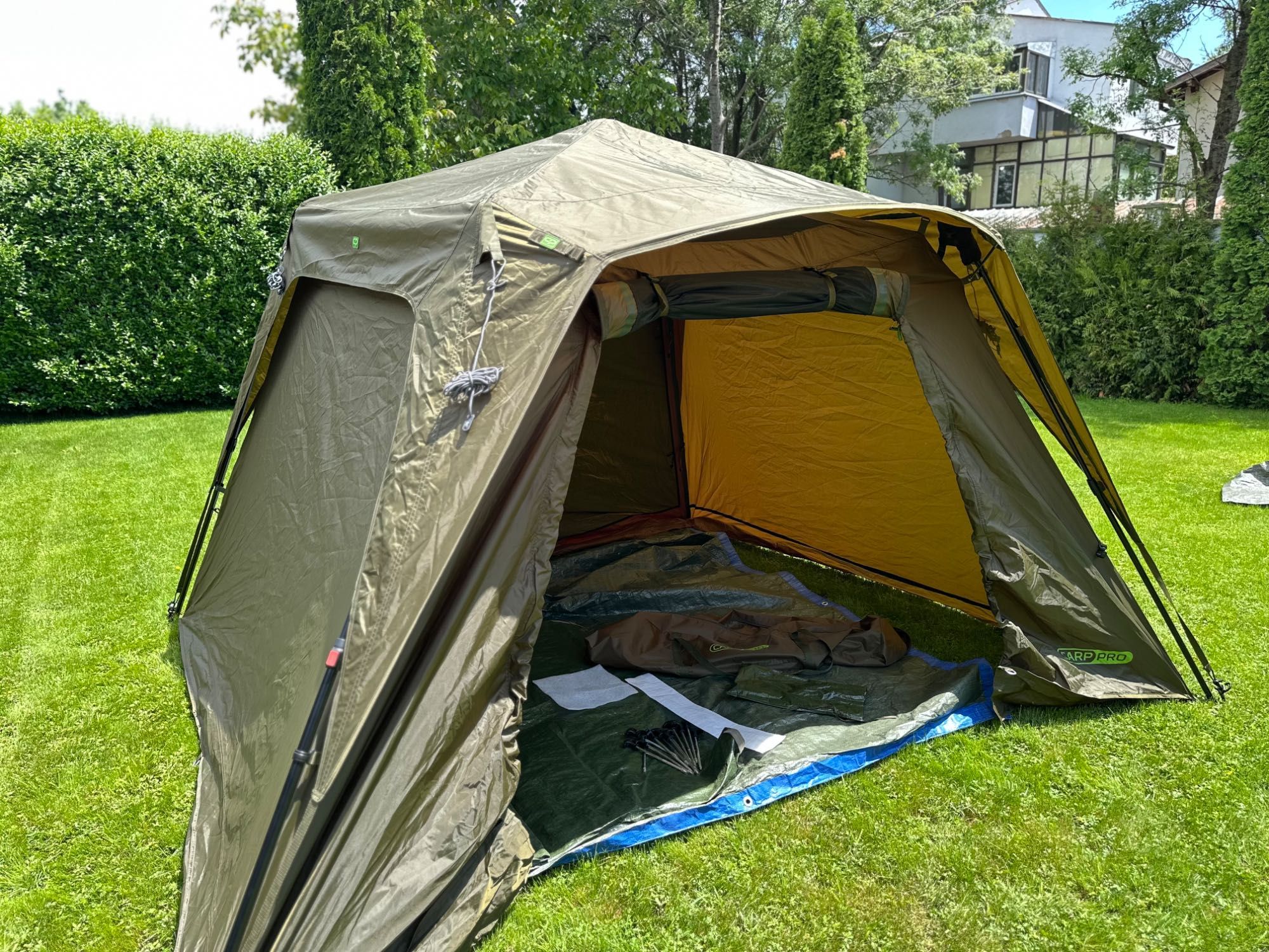 carp pro bivy session house