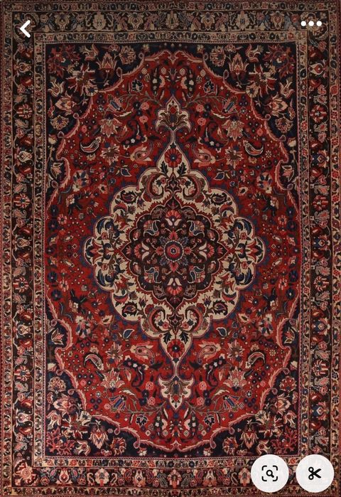 Covor NOU 200*300cm vintage persan lana 100%
