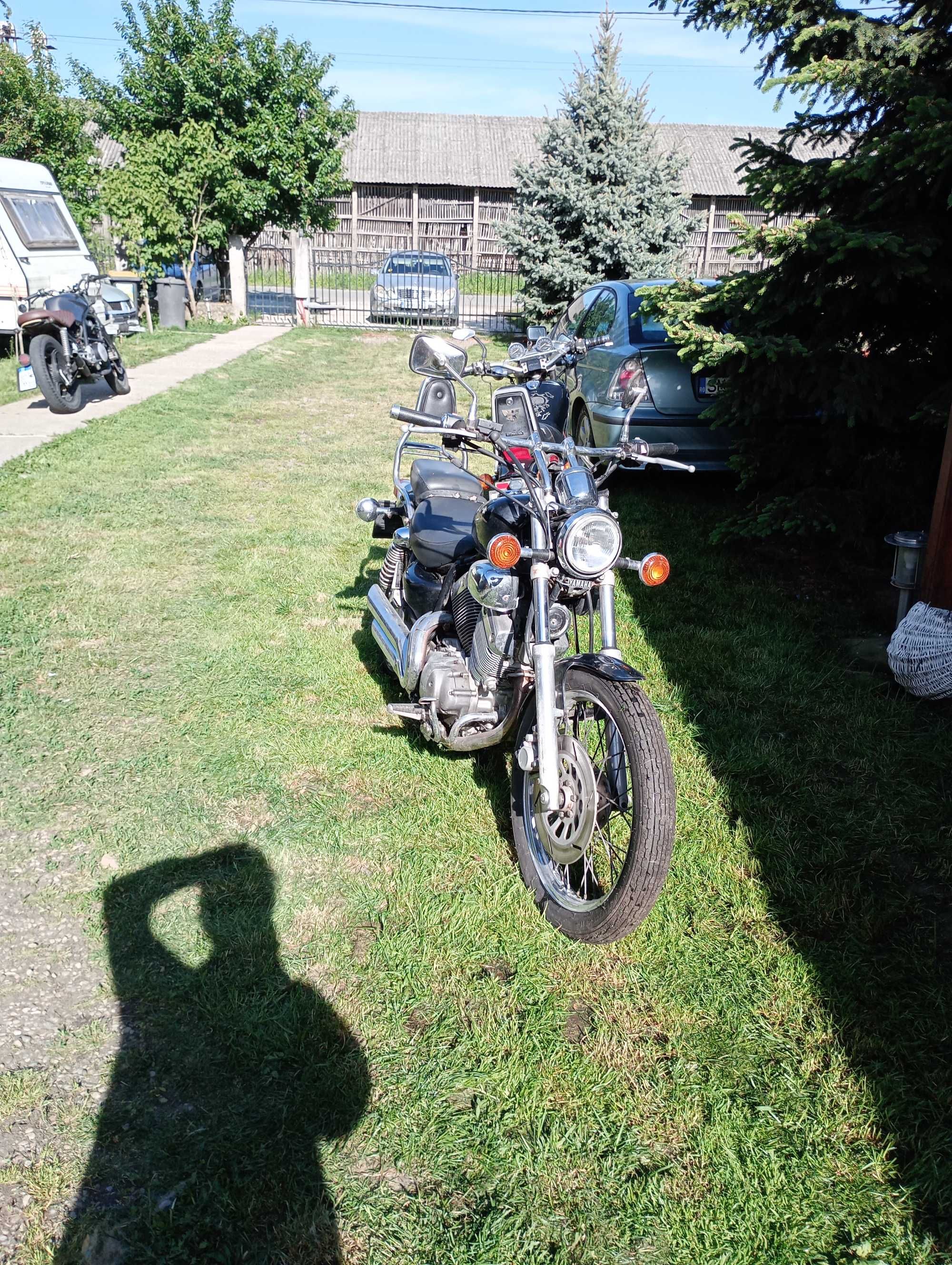 Yamaha virago535  honda vt 500