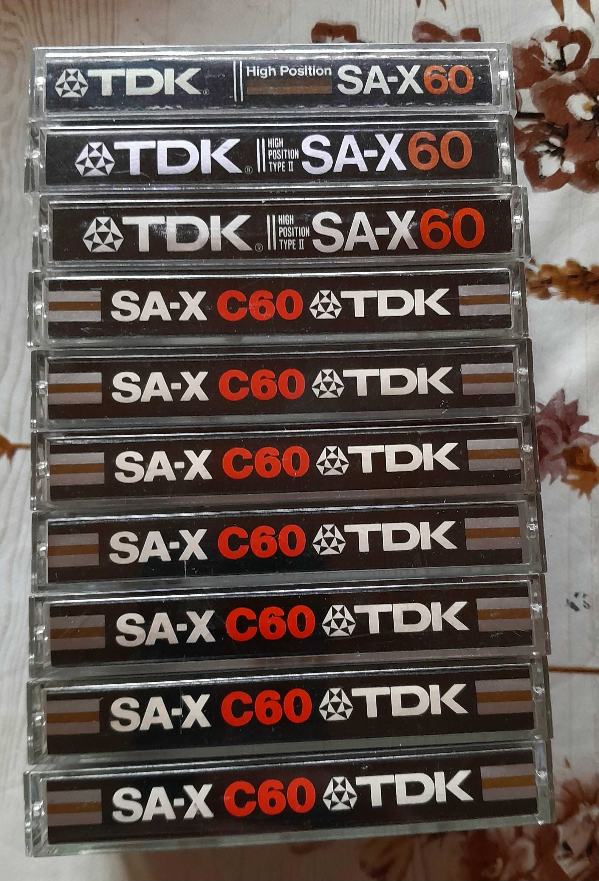 Аудио касети , TDK SA X - 60 мин