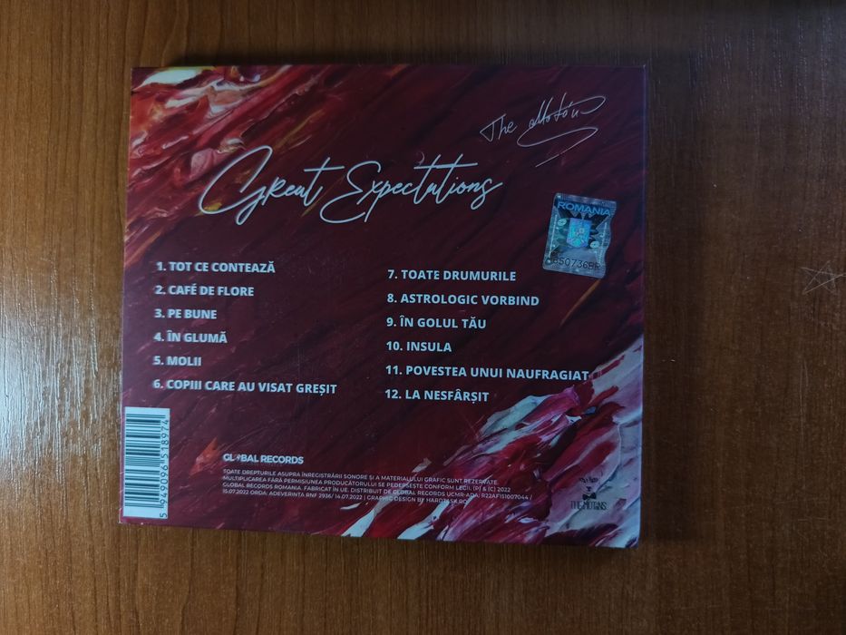 The Motans – Great Expectations (CD, semnat)