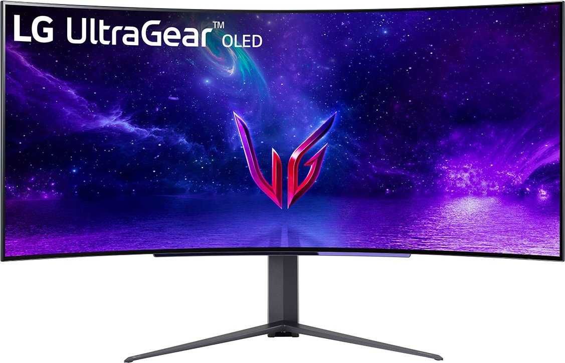 Монитор LG 45GR95QE-B 45" Ultragear OLED Curved Gaming Monitor