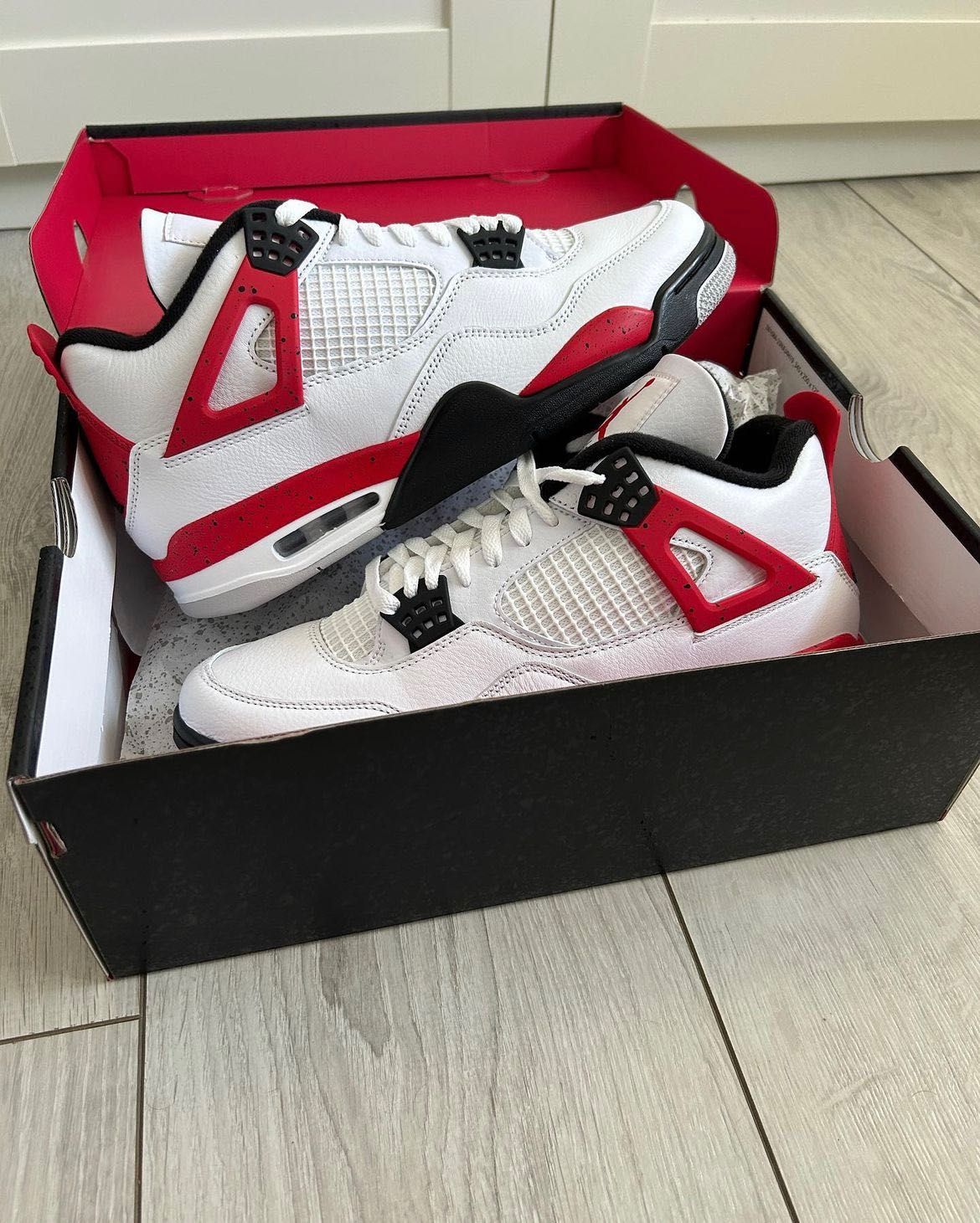 Jordan 4 Red Cement