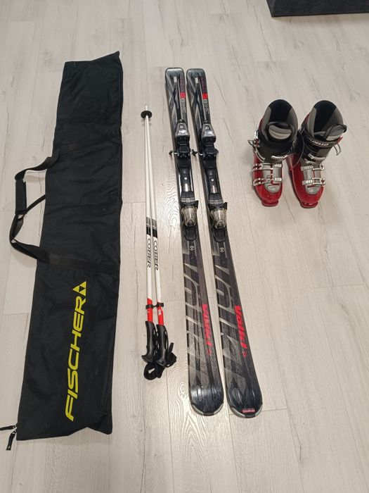 Skiuri începători Volkl Sensor 6.9 158 cm + echipamente