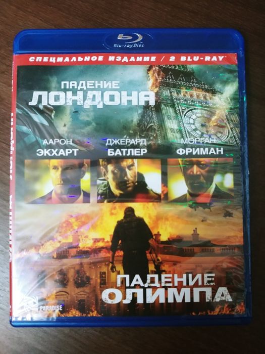 Продаю коллекцию фильмов Падение Лондона/Падение Олимпа (2BD) (BLU-RAY