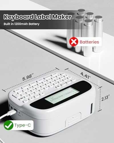 Нов Компактен Phomemo M950 Bluetooth принтер за етикети с клавиатура