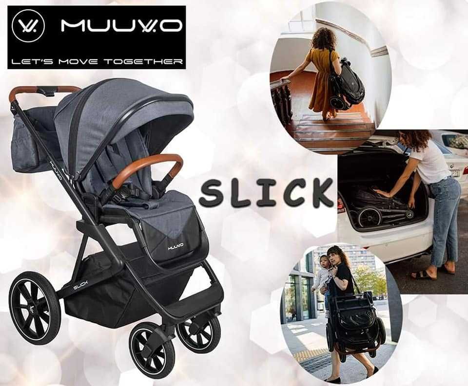 Бебешка количка SLICK 2в1 - MUUVO