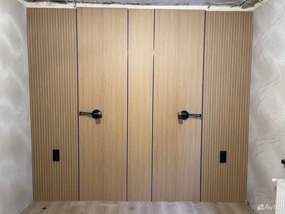 Поклейка обоев малярные работы монтаж бамбук панели та зона