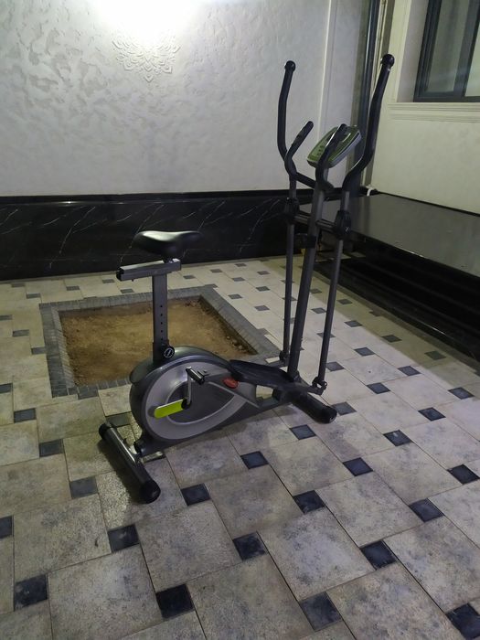 Продам эллиптический тренажёр два в одном Life Power. До 120 кг