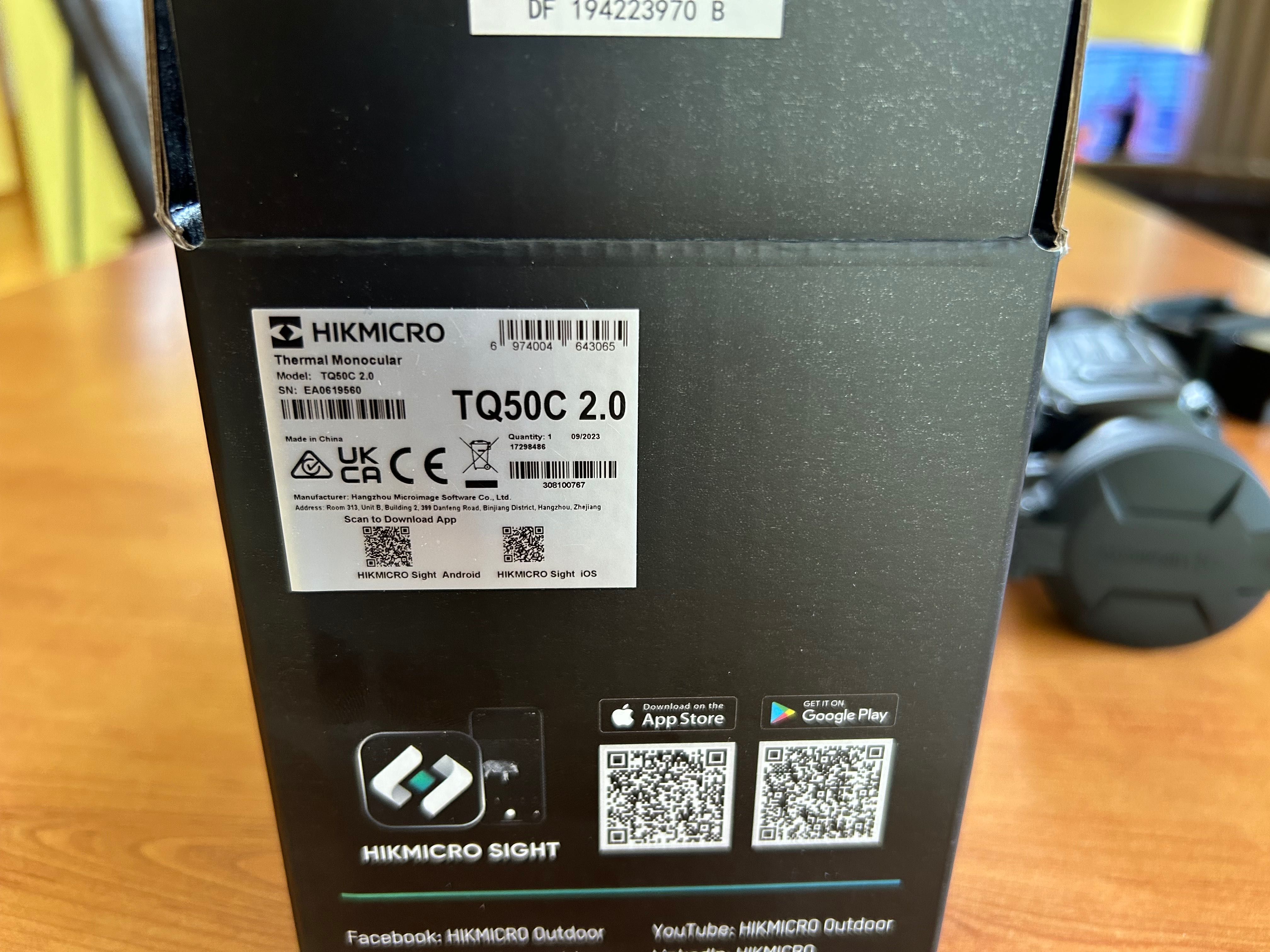 Hikmicro Thunder TQ 50C 2,0