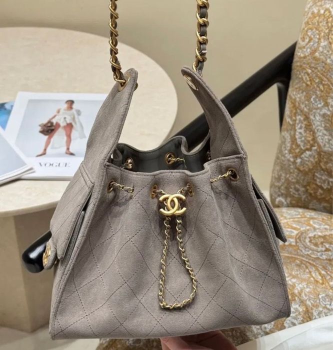 Chanell естествен агнешки велур