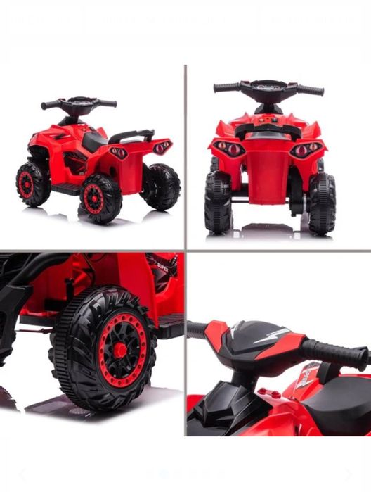 Vehicul ATV electric copii , rosu , 12V