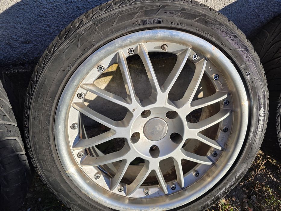 Roti pe R20" Touareg/Cayenne/Q7 cu caucicuri all season hankook