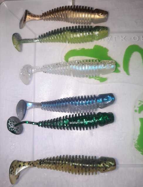 Set shaduri Gunki Tipsy 7,6 cm noi