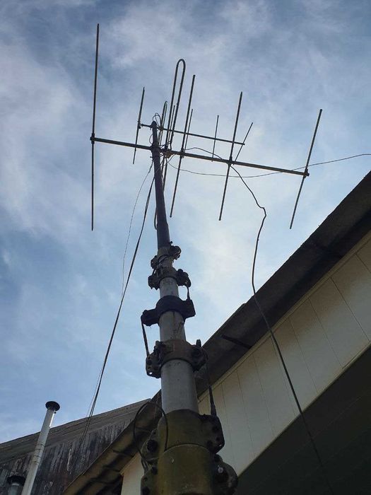 Военная антенна — мощный приём сигнала, подходит для горных районов