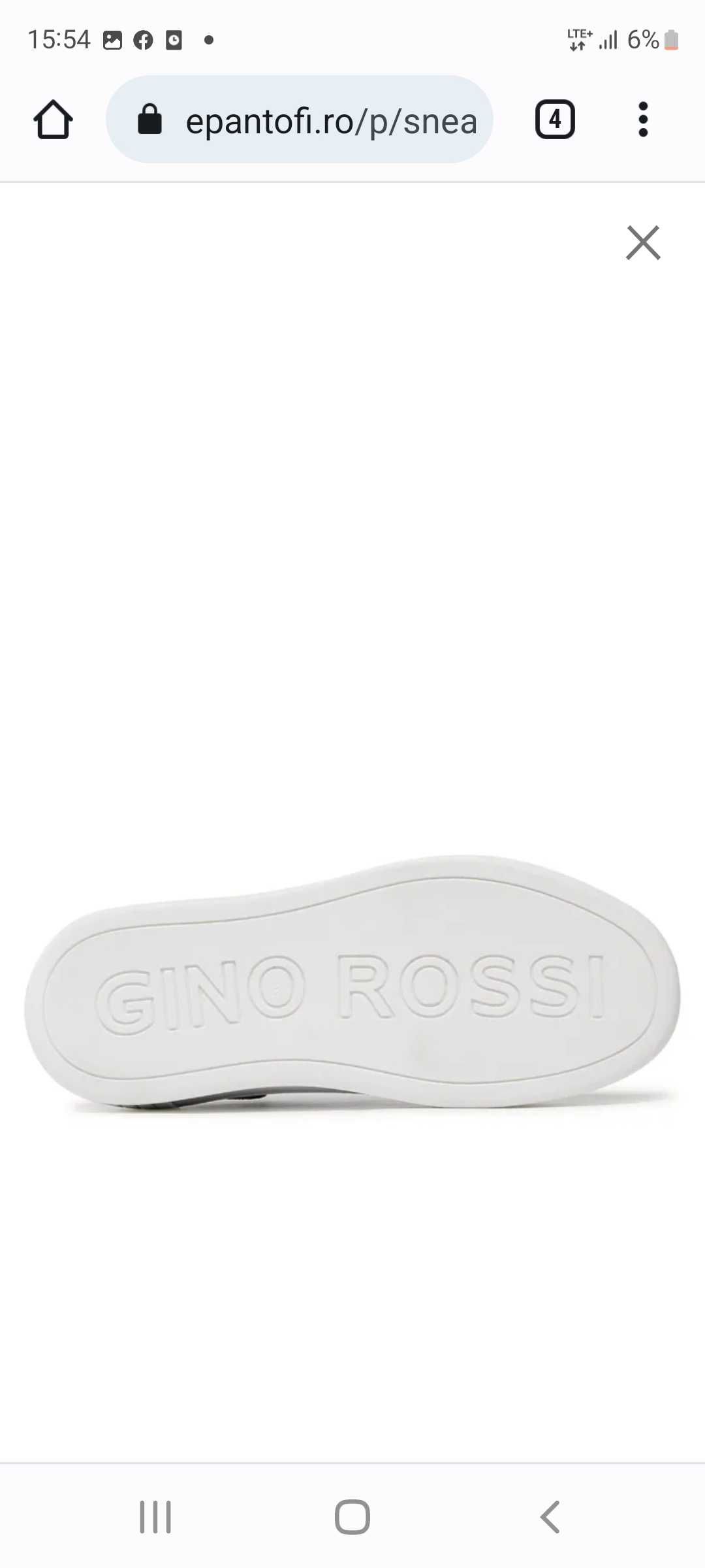 Tenesi/ sneakers Gino Rossi piele naturala