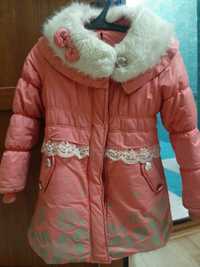Продаётся куртка для девочек на возраст 7-10 лет возраст
