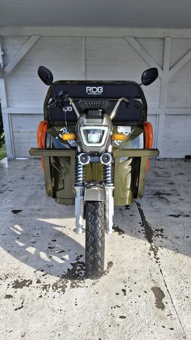 Triciclu electric Rdb XL-Klass4 70km autonomie Basculabil/Reductor