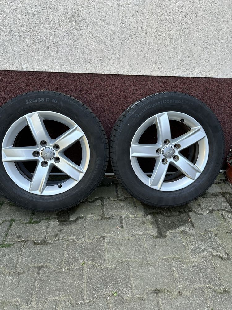 Roti iarnă,jante 5x112 16,audi a4 b8,a6,vw passat b6,b7,mercedes w205