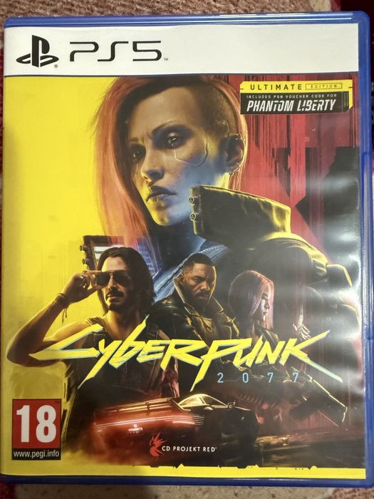 Cyberpunk 2077 + DLC Phantom Liberty PS5 (Rus)