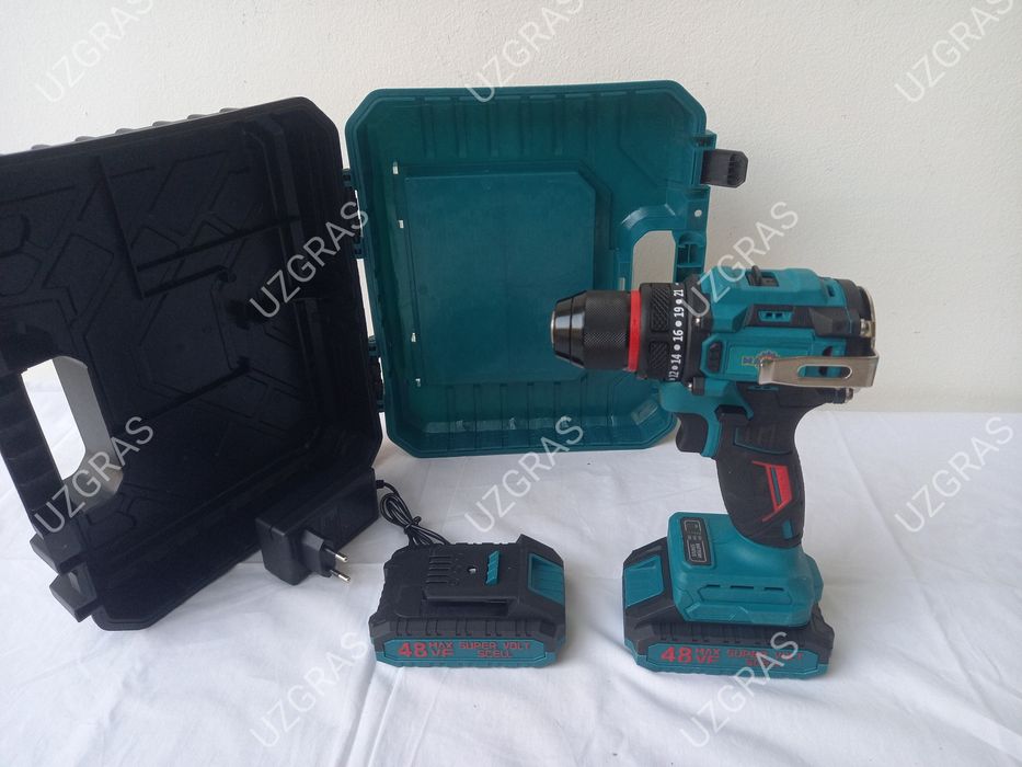 2в1 комплект вместе строительный фен + бесщеточный шуруповерт оригинал
