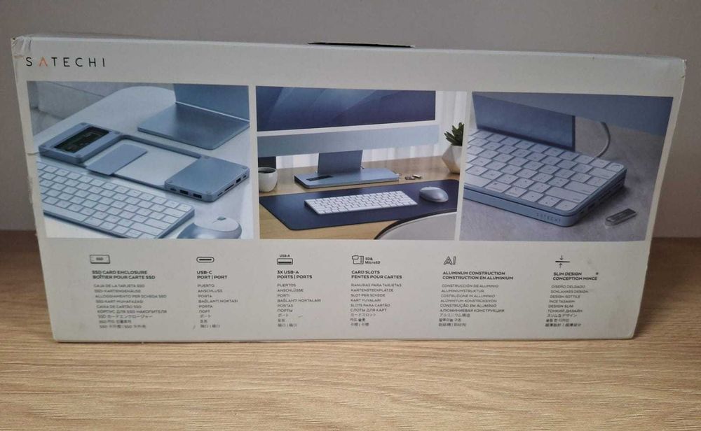 SATECHI DOCKING Station Slim Imac/Fin X Amanet &Exchange- 95736