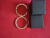 Cercei  aur 18 k