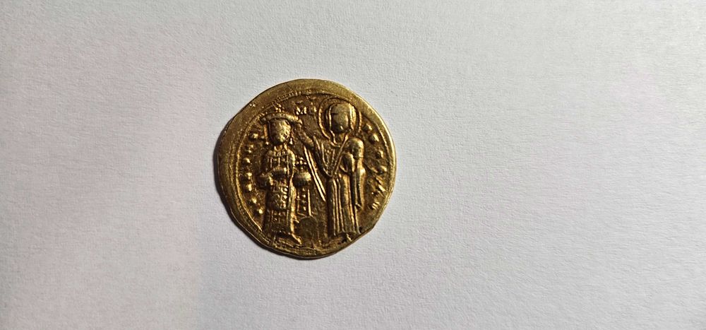 Moneda Aur Bizantina 1028-1034 - ROMAN III ARGYRE HISTAMENON NOMISMA