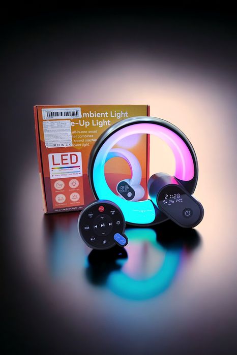 Lampa de birou SMART (alb / negru)