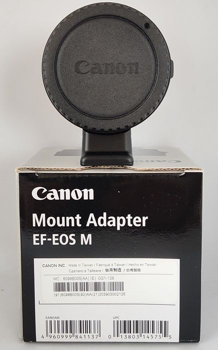 Adaptor Canon EF-EOS M