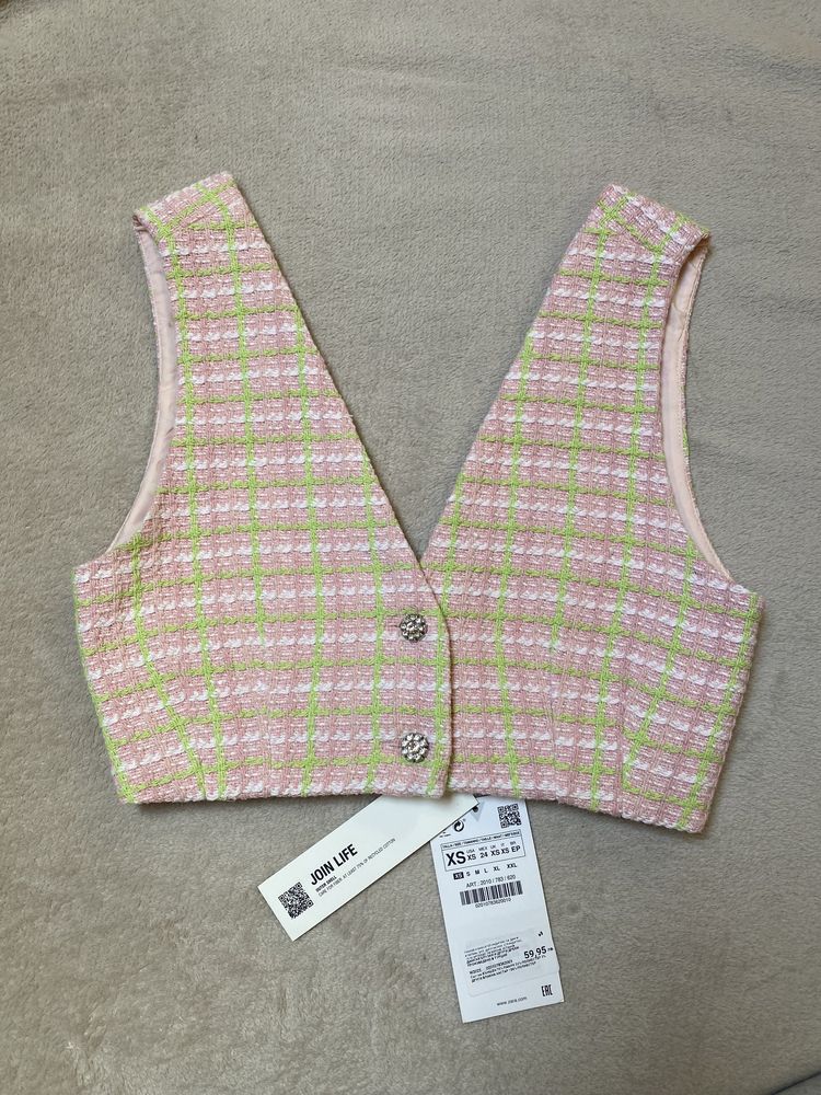 Къс елек Zara