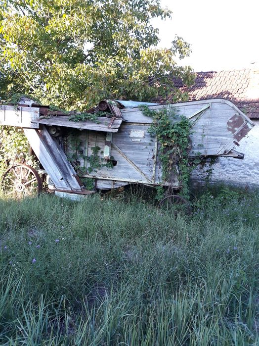 Batoza De Treierat Cereale Foarte Veche