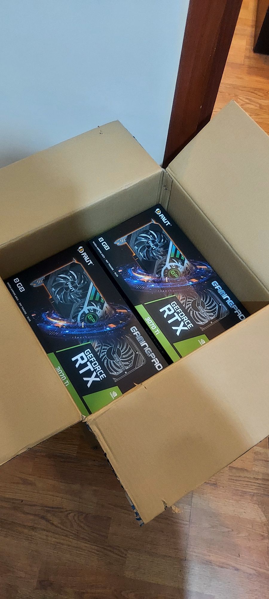 Видеокарты Palit NVIDIA GeForce RTX 3070 Ti 8 ГБ